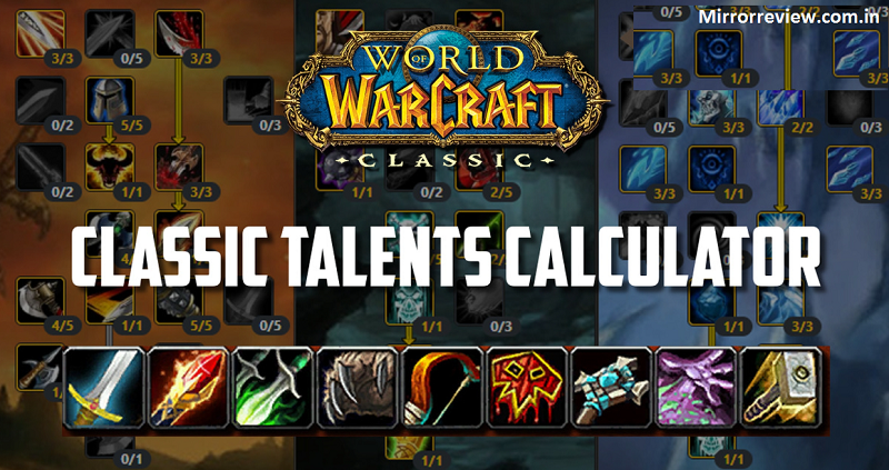 WoW Classic Talent Calculator