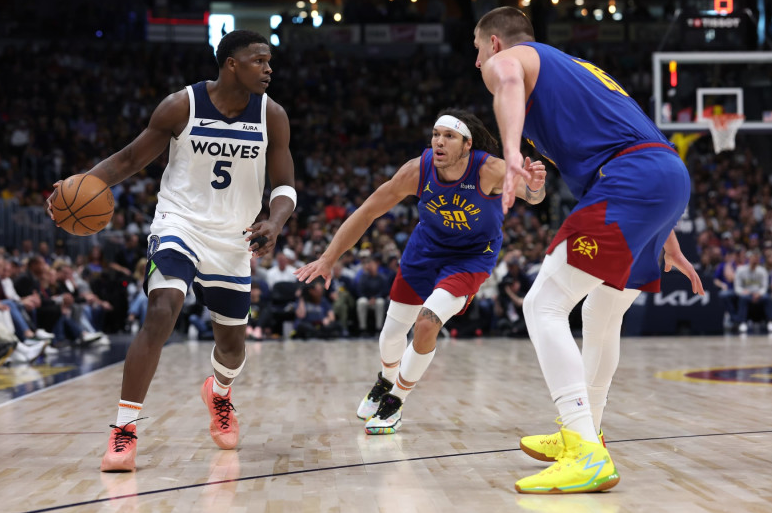 timberwolves vs denver nuggets match player stats
